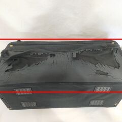 △ E-Valueイーバリュー  ツールキャリーバッグ 工具入れ 劣化による剥がれ、全体的に汚れあり 現状渡しの画像