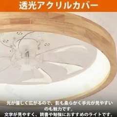 シーリングファンライトの画像