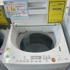 【ジャングルジャングル滋賀草津店】ジモティ来店特価‼ 洗濯機 東芝 AW-TS75D7 2018 J-251142の画像