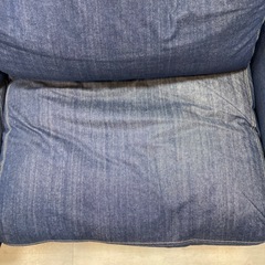 取りに来れる方限定！無印良品の2.5人掛けソファーです！の画像