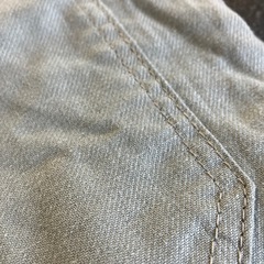 K2511-120 オールインワン ツナギ オーバーオール 使用感、ほつれ有りの画像