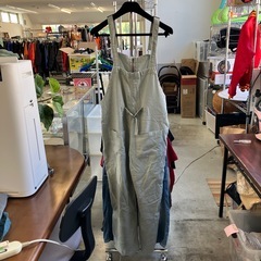 K2511-120 オールインワン ツナギ オーバーオール 使用感、ほつれ有りの画像