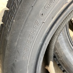 格安17インチスタッドレス　普通車などにおすすめ♪の画像