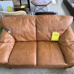 J3162　【リユースのサカイ柏店】　ソファ　2人用　ブラウンの画像