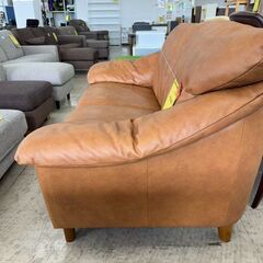 J3162　【リユースのサカイ柏店】　ソファ　2人用　ブラウンの画像