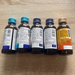 ドリンク栄養剤5本の画像