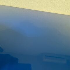 シンプルワークデスク 幅120cm×奥行60cm 鏡面仕上げ／パソコンデスク・学習机・ゲーミングデスクの画像