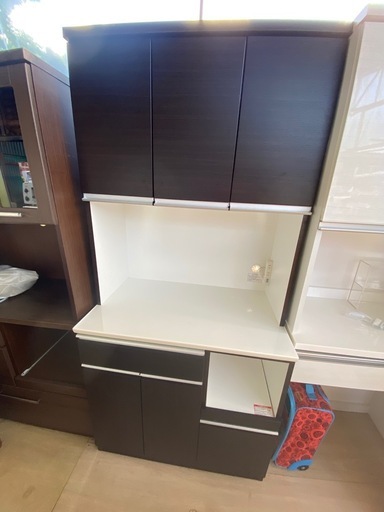 【ニトリ】キッチンボード（ダークブラウン）