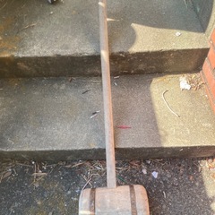 大きな木槌の画像