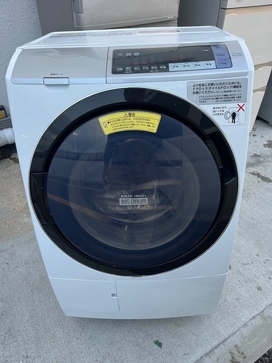 ドラム式洗濯機日立　2018年11/6kg 仙台市内無料配達　設置