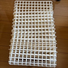 クリーンA4バスケット16個　
収納　カゴ　　しわけ仕分けの画像