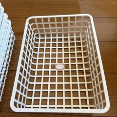 クリーンA4バスケット16個　
収納　カゴ　　しわけ仕分けの画像