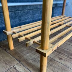 3段棚 棚 店頭販売 南区花畑の画像