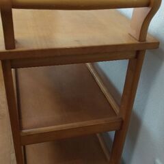 木製カートの画像