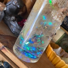 ハーバリウム　紫陽花　置物　インテリア 小物　可愛い　姫　オブジェ　ホワイト　ディスプレイ　ディスプレー　置物　雑貨の画像