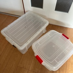 収納ケース　2個の画像