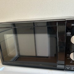 決まりました！電子レンジ