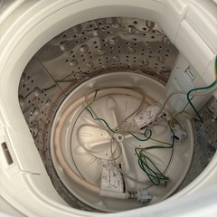 2024年製 日立 全自動洗濯機 2ステップウォッシュ ピュアホワイト NW-50J-W HITACHI の画像