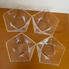 HOYA ガラスの器　4個セットの画像