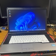 ノートパソコン 富士通 LIFEBOOK  Windows11 25H2 CPU i7-3630QM メモリ8GB SSD250GB Office2021の画像