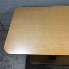 NITORI/ニトリ 昇降式テーブル W1200×D750×H730mm 動作確認済 25k菊DOの画像