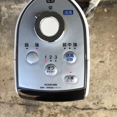 NO：4117小泉セラミックファンヒーター‼️夏季と冬季両用❣️お買い得品‼️の画像