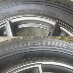 BMW218d 205/60r16スタッドレスタイヤ&ホイール4本セット　ブリジストン バリ山　仙台宮城の画像