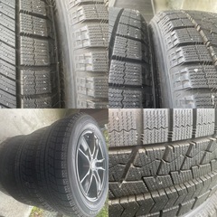 BMW218d 205/60r16スタッドレスタイヤ&ホイール4本セット　ブリジストン バリ山　仙台宮城の画像