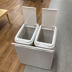 S134 ⭐ NITORI ニトリ ダストボックス  キャスター付き リガーレ用 幅51cm USEDの画像