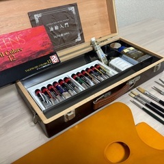 油絵 セット 木箱
の画像