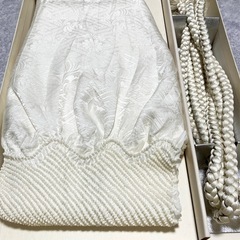 花みやこ　帯あげ　帯しめセット　絹100%
の画像