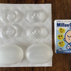 Pigeon乳頭保護器　S &Mの2サイズの画像