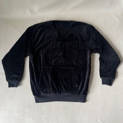 グンゼ フリーストレーナー LLサイズ 裏 起毛 グレー ブラック 2枚セット 普段着 部屋着 作業着 中古品  の画像