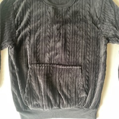 グンゼ フリーストレーナー LLサイズ 裏 起毛 グレー ブラック 2枚セット 普段着 部屋着 作業着 中古品  の画像