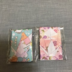 鶴のポチ袋　ハンドメイドの画像