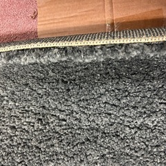 シックな無地のラグの画像