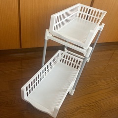 ニトリ　スライドキッチン収納　の画像