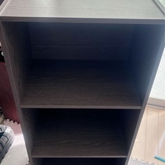 カラーボックス　グレーの画像