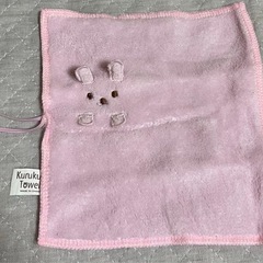 kurukurutowel うさぎハンカチ　大小セットの画像