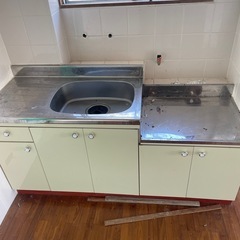 中古流し台の画像