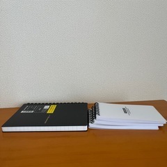 maruman ニーシモネ N197A A6ノート とメモ帳　ボールペンセットの画像