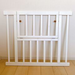 タンスのゲン　ベビーサークル　ペットサークル　ハイタイプ　木製の画像