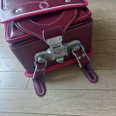 カンダヤ 日本製 ランドセル ブラウンレッドの画像