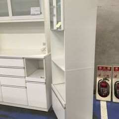 ★リユースのサカイ横浜南店★YM1603 NITORI 食器棚 ホワイト W60×D43×H178 クリーニング済みの画像