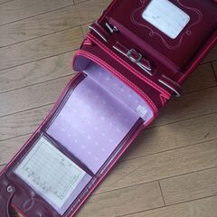 カンダヤ 日本製 ランドセル ブラウンレッドの画像