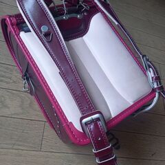 カンダヤ 日本製 ランドセル ブラウンレッドの画像