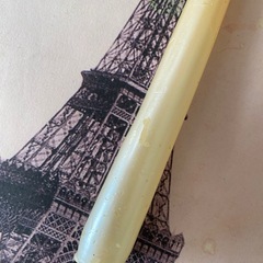 グラデーション　キャンドル　蝋燭　レトロ　古物　シャビー　アンティーク　洋館　リラックス　オブジェ　ブロカウント　ゴシック　海外　インテリア　昭和レトロ　洋館　シャビー　ブロカウント　ゴシック　ゴスロリ　フレンチ　海外　フランス の画像