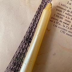 グラデーション　キャンドル　蝋燭　レトロ　古物　シャビー　アンティーク　洋館　リラックス　オブジェ　ブロカウント　ゴシック　海外　インテリア　昭和レトロ　洋館　シャビー　ブロカウント　ゴシック　ゴスロリ　フレンチ　海外　フランス の画像