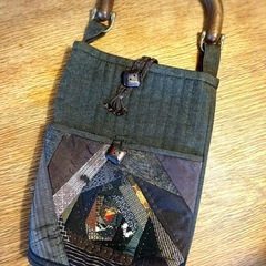 ハンドメイドの手提げの画像