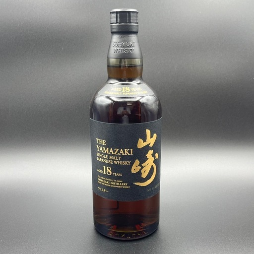 P0510704A サントリー 山崎18年 シングルモルト ウィスキー 43% 700ml ウイスキー SUNTORY 未開封